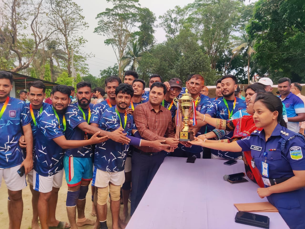 রেঞ্জ কাবাডি টুর্নামেন্ট-২০২৫ ফাইনাল খেলা ও পুরস্কার বিতরণী অনুষ্ঠান